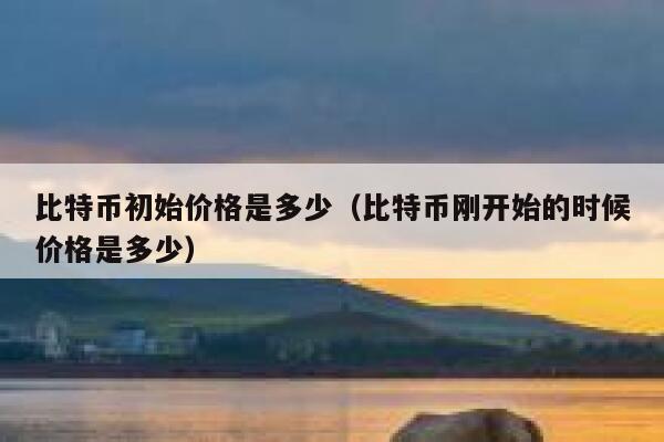 比特币最早多钱(比特币最早钱包叫什么)